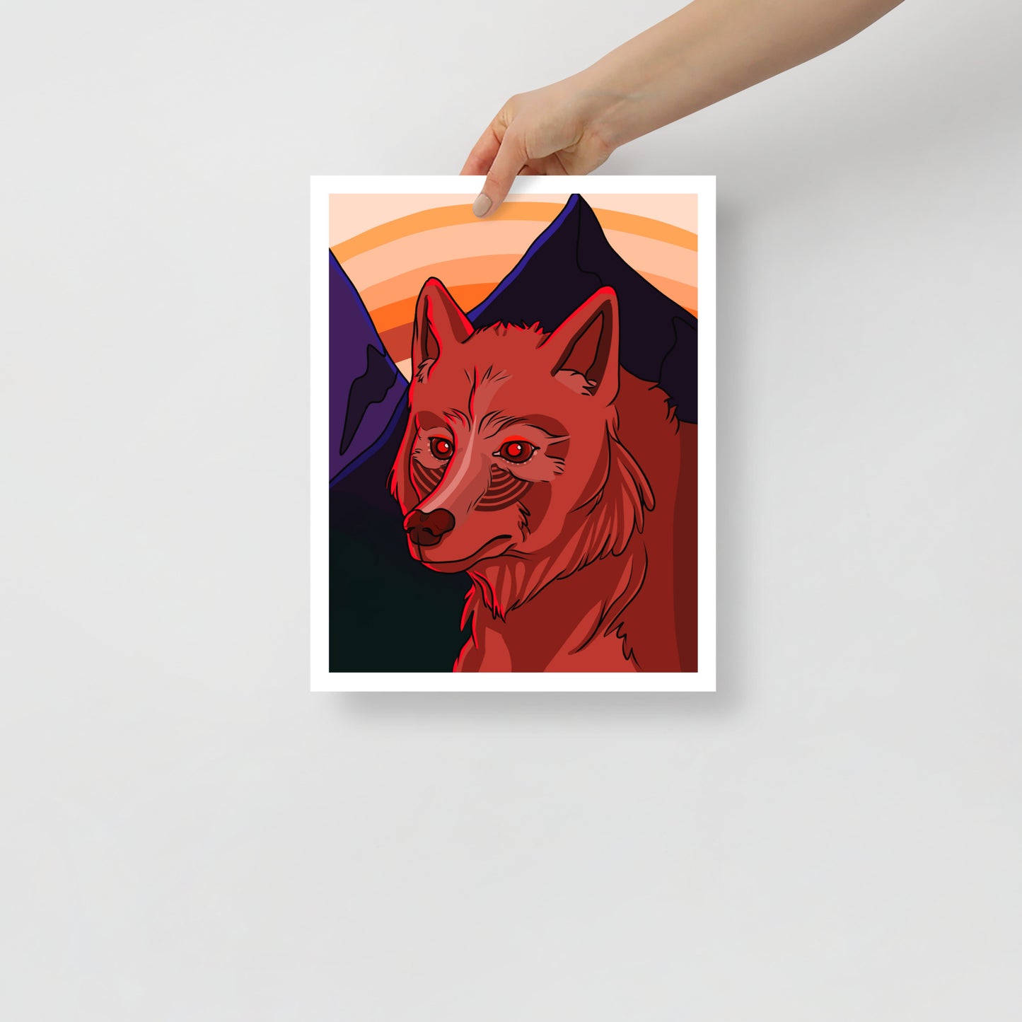 Arctic Wolf Wall Art