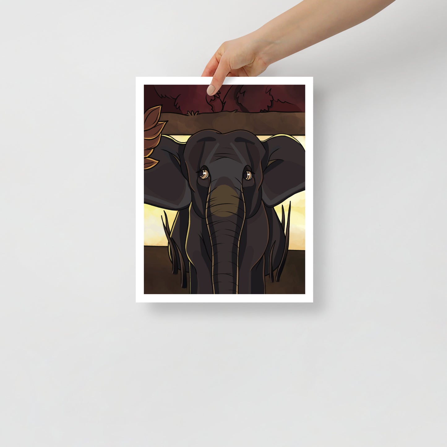 Asian Elephant Wall Art