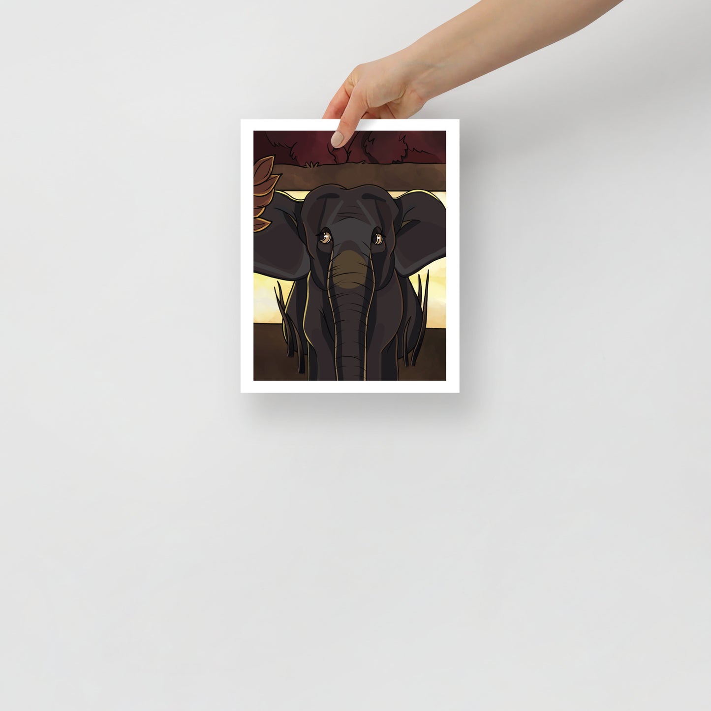 Asian Elephant Wall Art